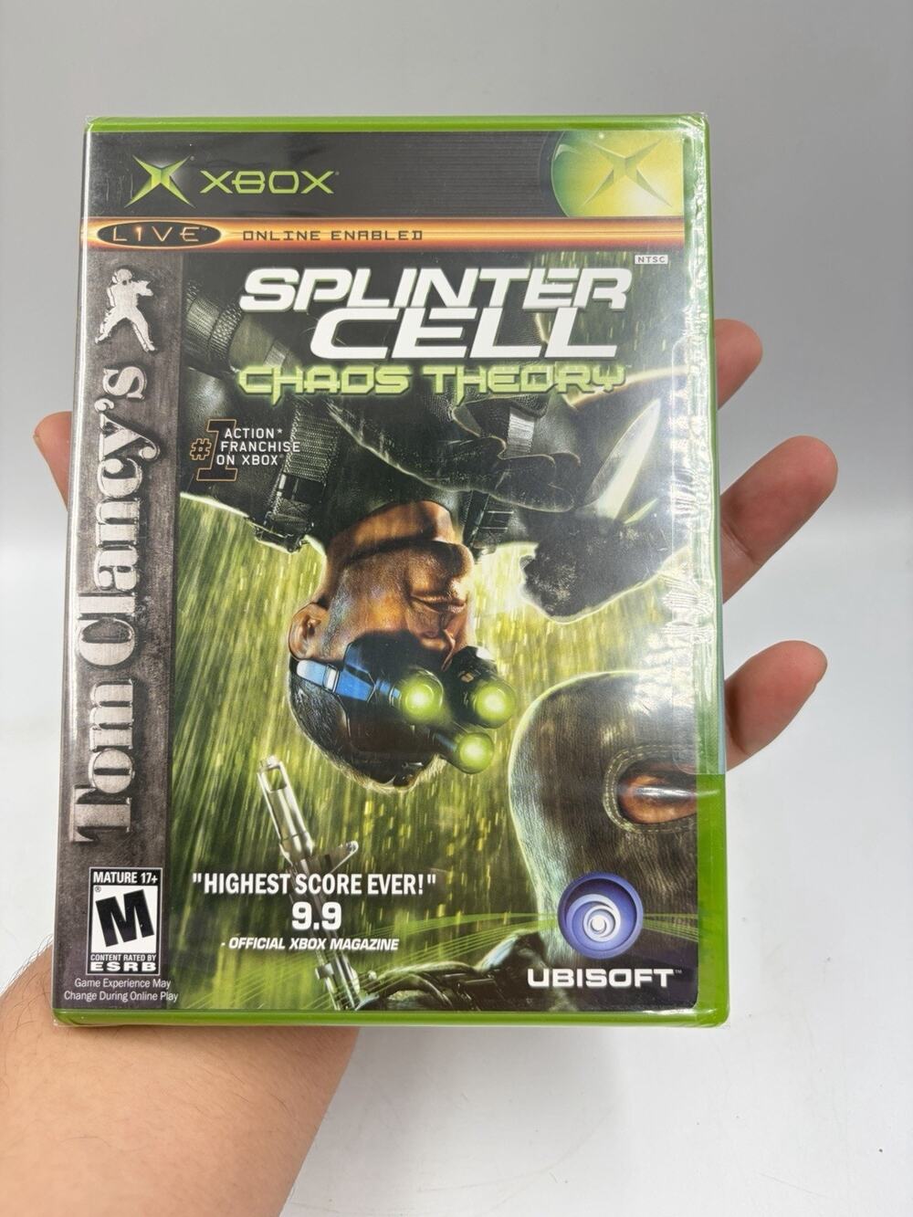 Tom Clancy's Splinter Cell: Chaos Theory Microsoft Xbox Ubisoft 2005 SEALED